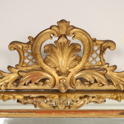 antiquités, miroir, antiquités de miroir, miroir antique, miroir italien antique, miroir antique, miroir néoclassique, miroir du XIXe siècle - antiquités, cadre, cadre antique, cadre antique, cadre italien antique, cadre antique, cadre néoclassique, cadre du XIXe siècle, Sculpté et Cadre éclectique doré