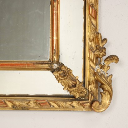 antiquités, miroir, antiquités de miroir, miroir antique, miroir italien antique, miroir antique, miroir néoclassique, miroir du XIXe siècle - antiquités, cadre, cadre antique, cadre antique, cadre italien antique, cadre antique, cadre néoclassique, cadre du XIXe siècle, Sculpté et Cadre éclectique doré