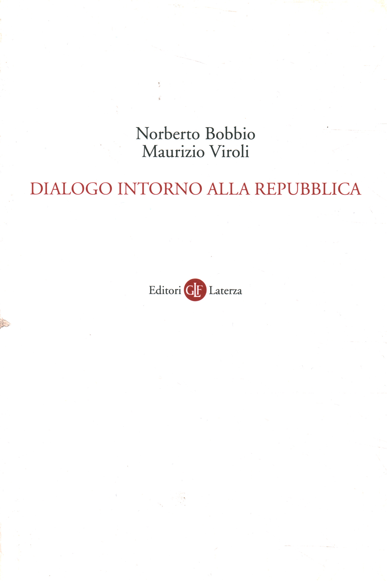 Dialogo intorno alla Repubblica