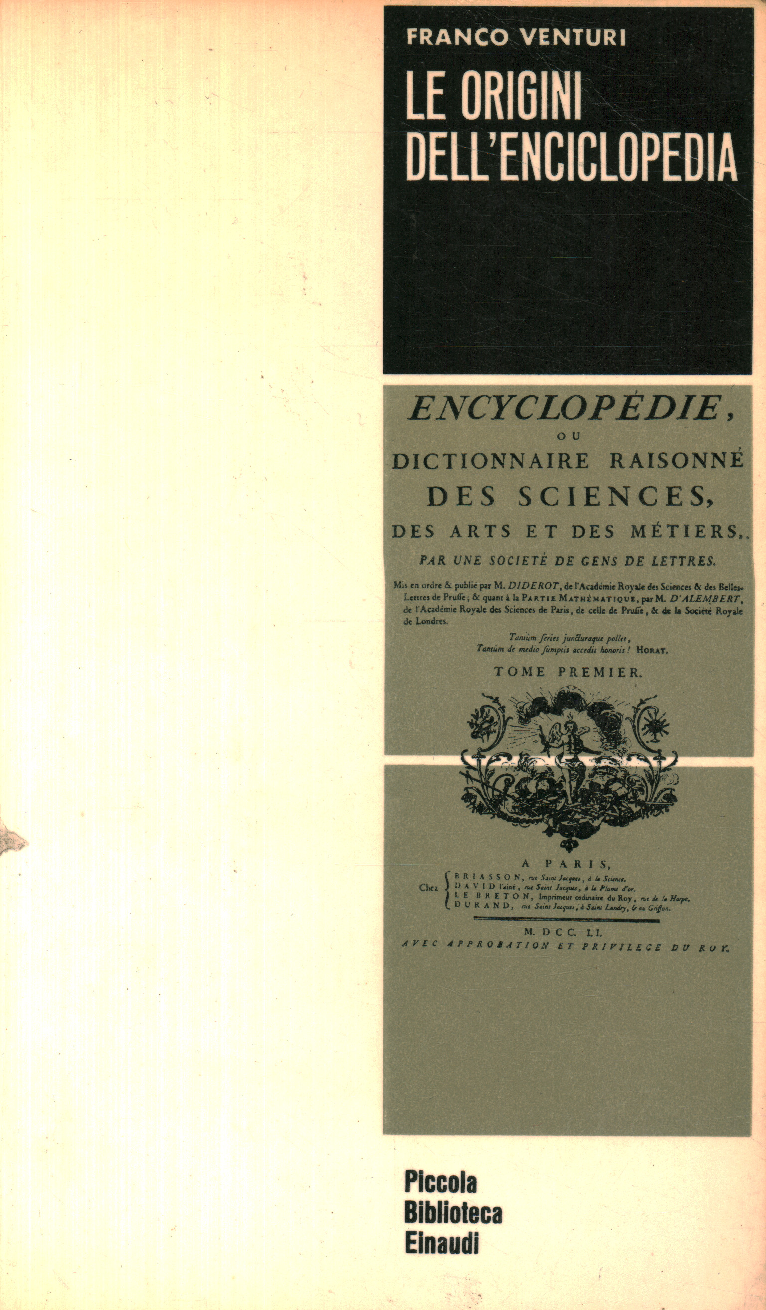 Les origines de l'Encyclopédie