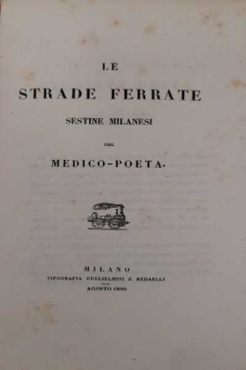 Die Eisenbahnen. Milanese sestine del%, Die Eisenbahnen. Milanese sestine del%, Die Eisenbahnen. Milanese sestine del%, Die Eisenbahnen. Milanese sestine del%, Die Eisenbahnen. Mailänder Sechslinge von %