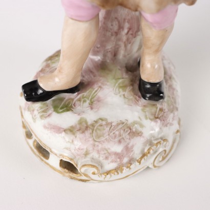 Petite Sculpture Ancienne Porcelaine Meissen Allemagne \'800