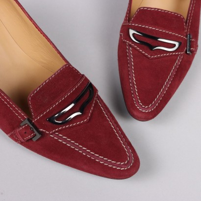 Tod's Mocassino Bordeaux con Ta