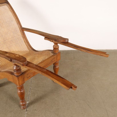 Armchair with reed seat