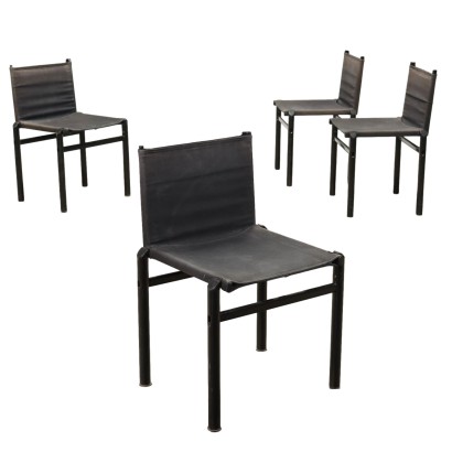 Chaises Mastro Afra et Tobia Scarpa pour Molteni Ann