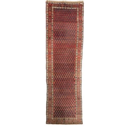 Tapis Asiatique Ancien Coton Laine Noeud Fin Ameublement