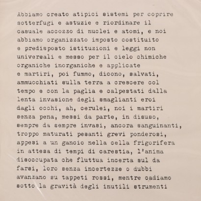 Opera di Cioni Carpi ,Abbiamo creato atipici sistemi,Cioni Carpi,Cioni Carpi,Cioni Carpi,Cioni Carpi,Cioni Carpi