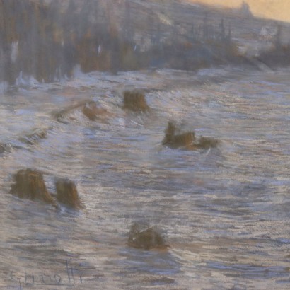 Peinture de Guido Cinotti , Paysage d'hiver, Guido Cinotti, Guido Cinotti, Guido Cinotti, Guido Cinotti, Guido Cinotti, Guido Cinotti, Guido Cinotti