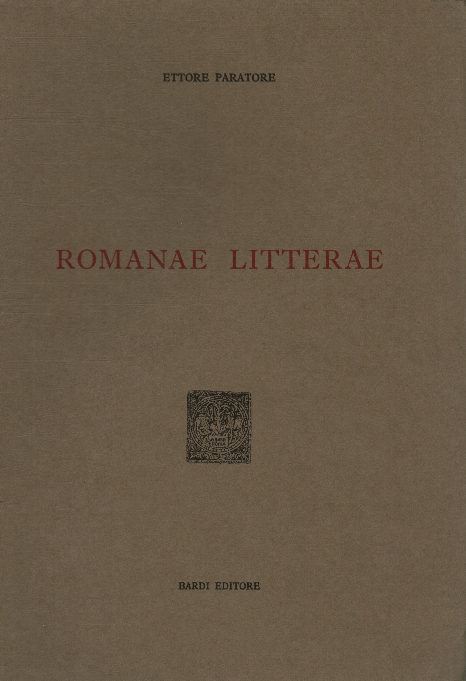 Romanae litterae