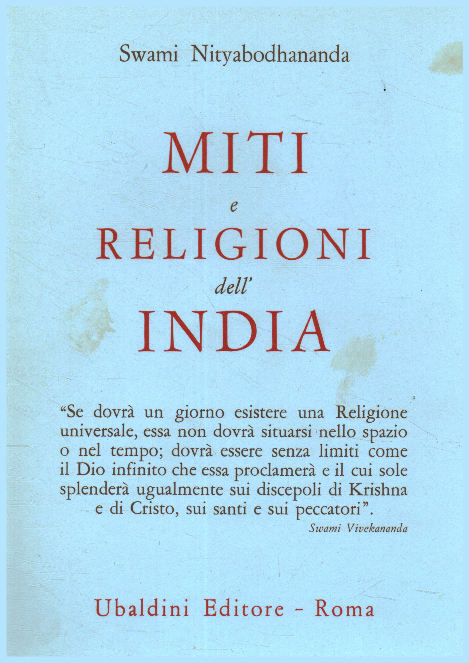 Mythes et religions de l'Inde