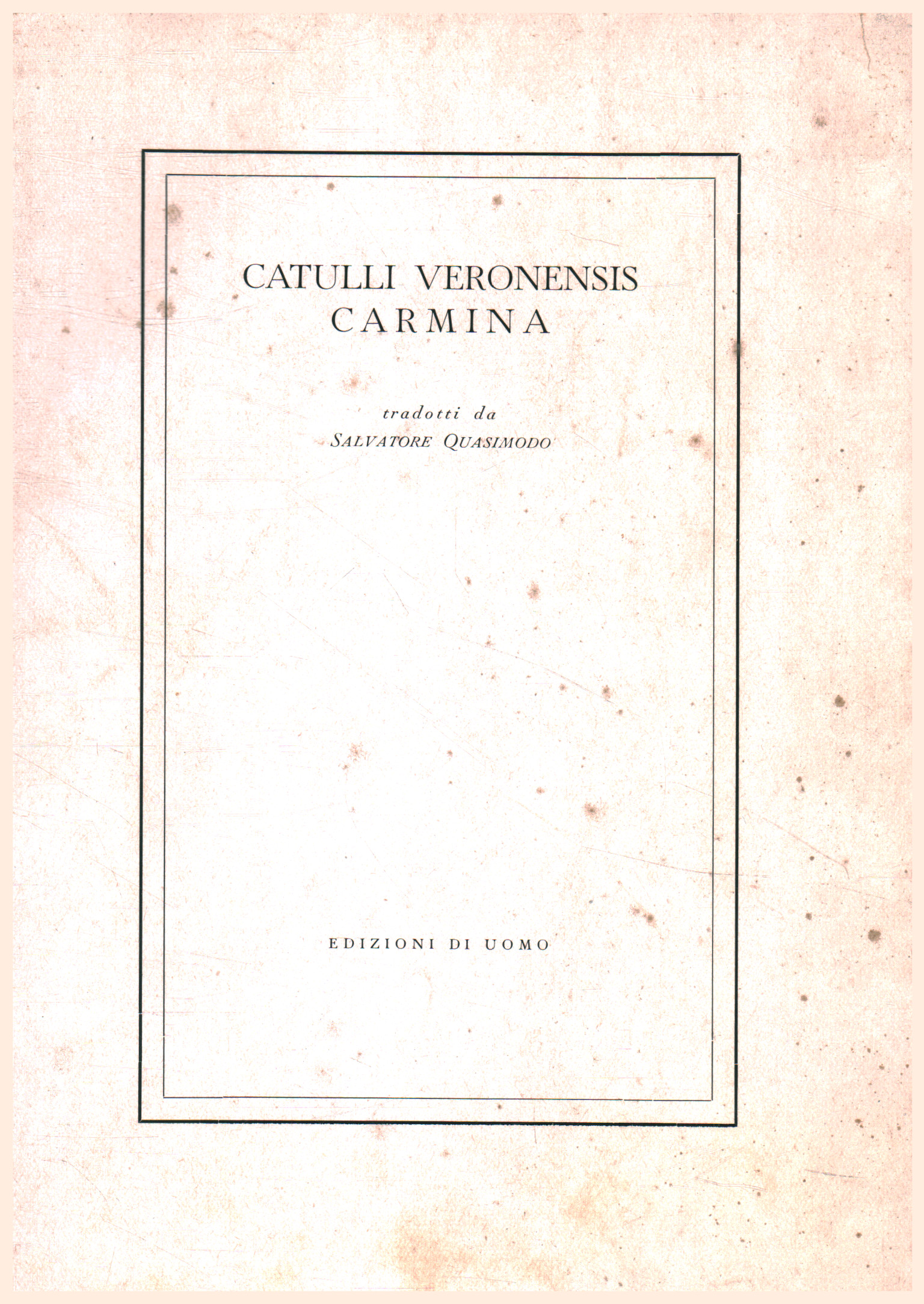 Catulli veronensis carmin