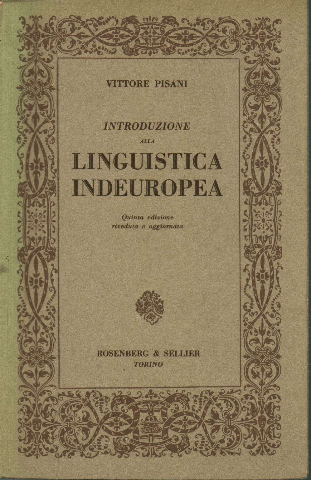 Einführung in die indogermanische Linguistik