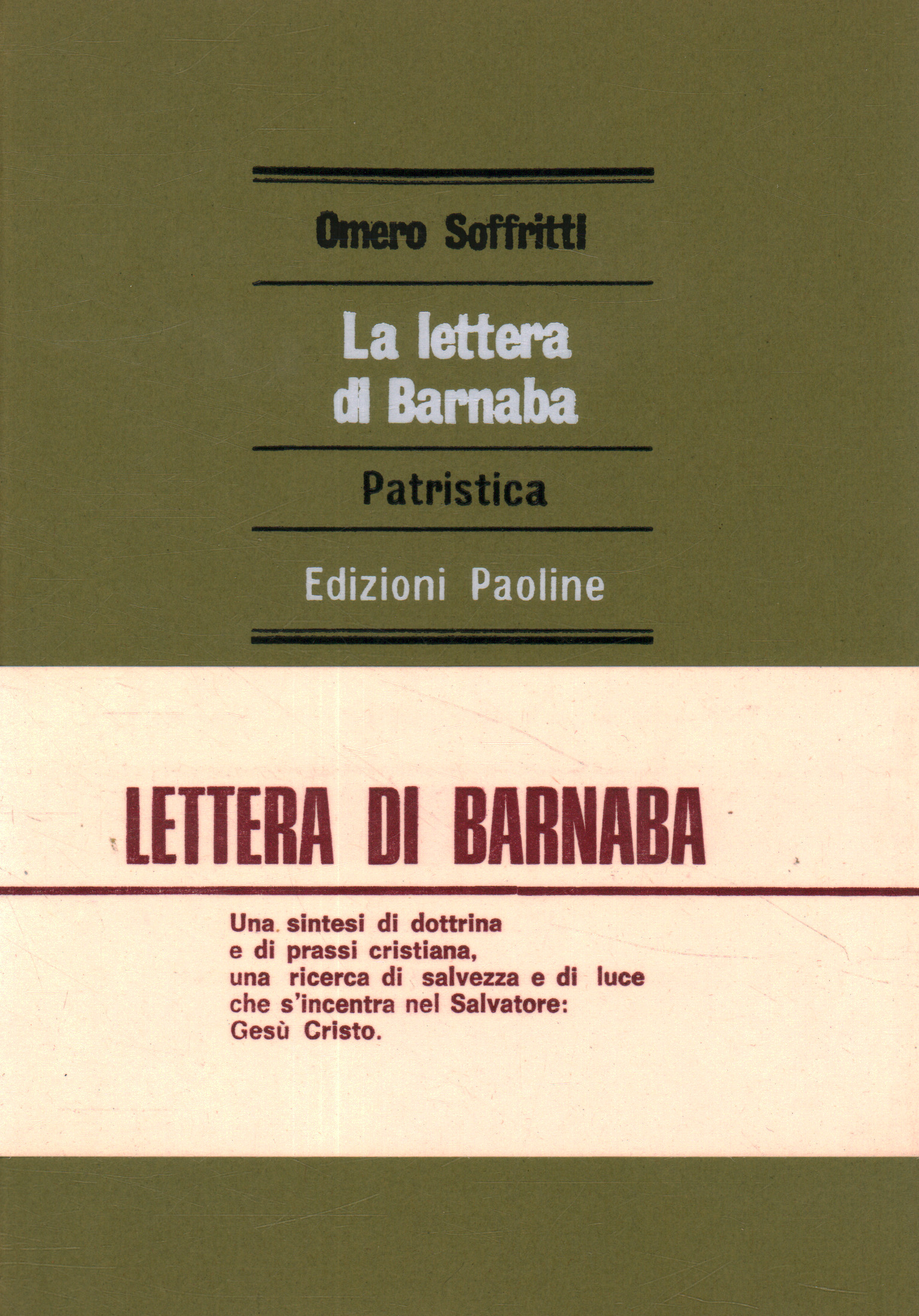 Lettre de Barnabas