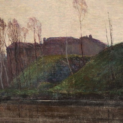 Gemälde von Cesare Maggi, Landschaft mit Flussblick, Cesare Maggi, Cesare Maggi, Cesare Maggi, Cesare Maggi, Cesare Maggi, Cesare Maggi, Cesare Maggi, Cesare Maggi