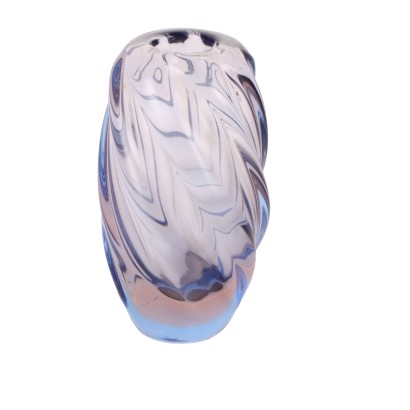 Murano Sommerso Glass Vase