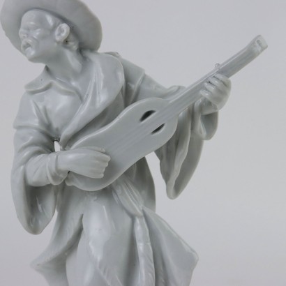 White Porcelain Figure by Rudolstad