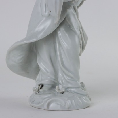 White Porcelain Figure by Rudolstad