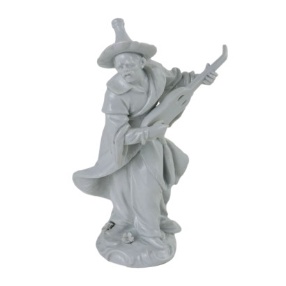 Figurine en porcelaine blanche Rudolstad