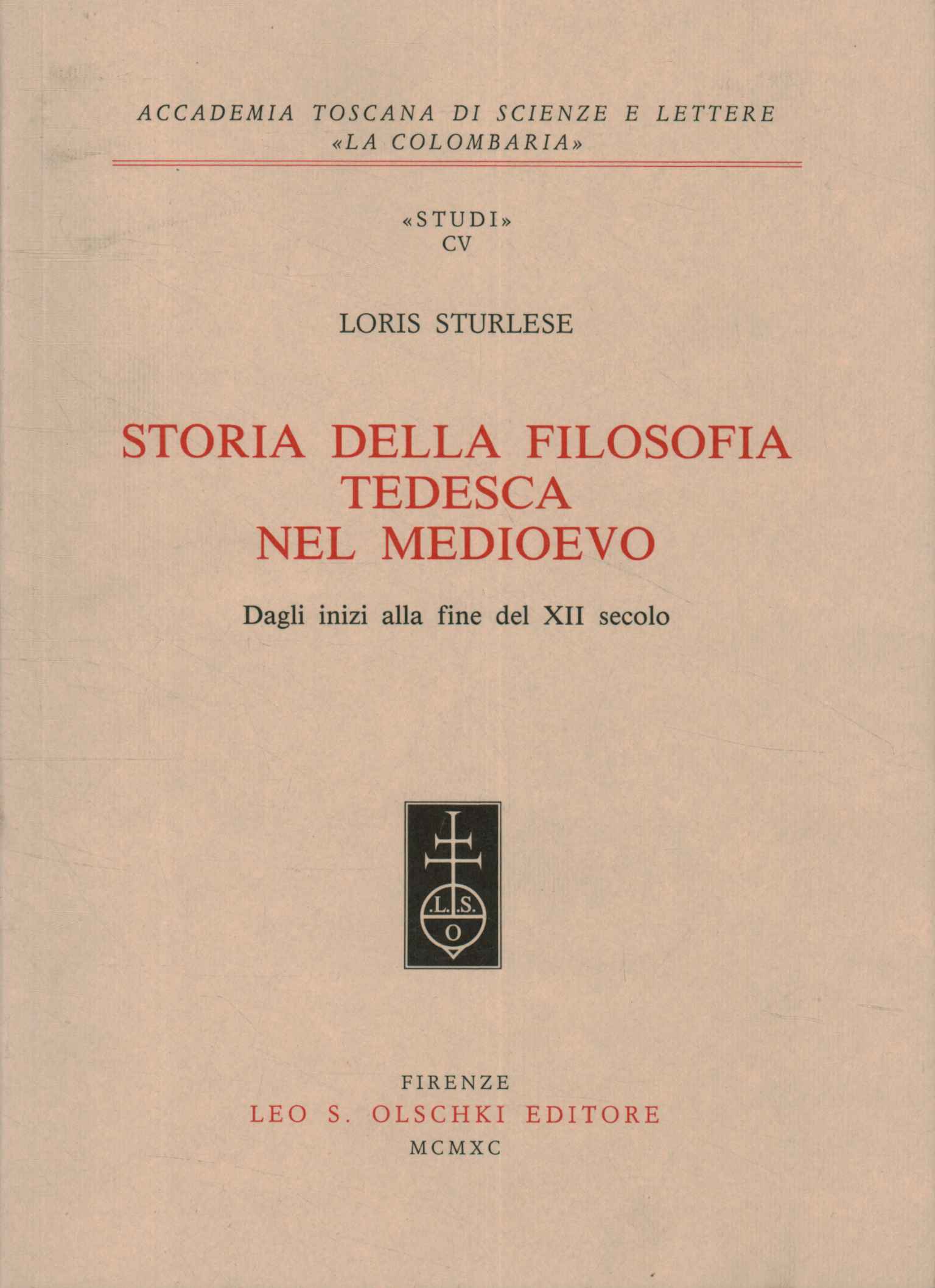 Storia della filosofia tedesca nel Medio