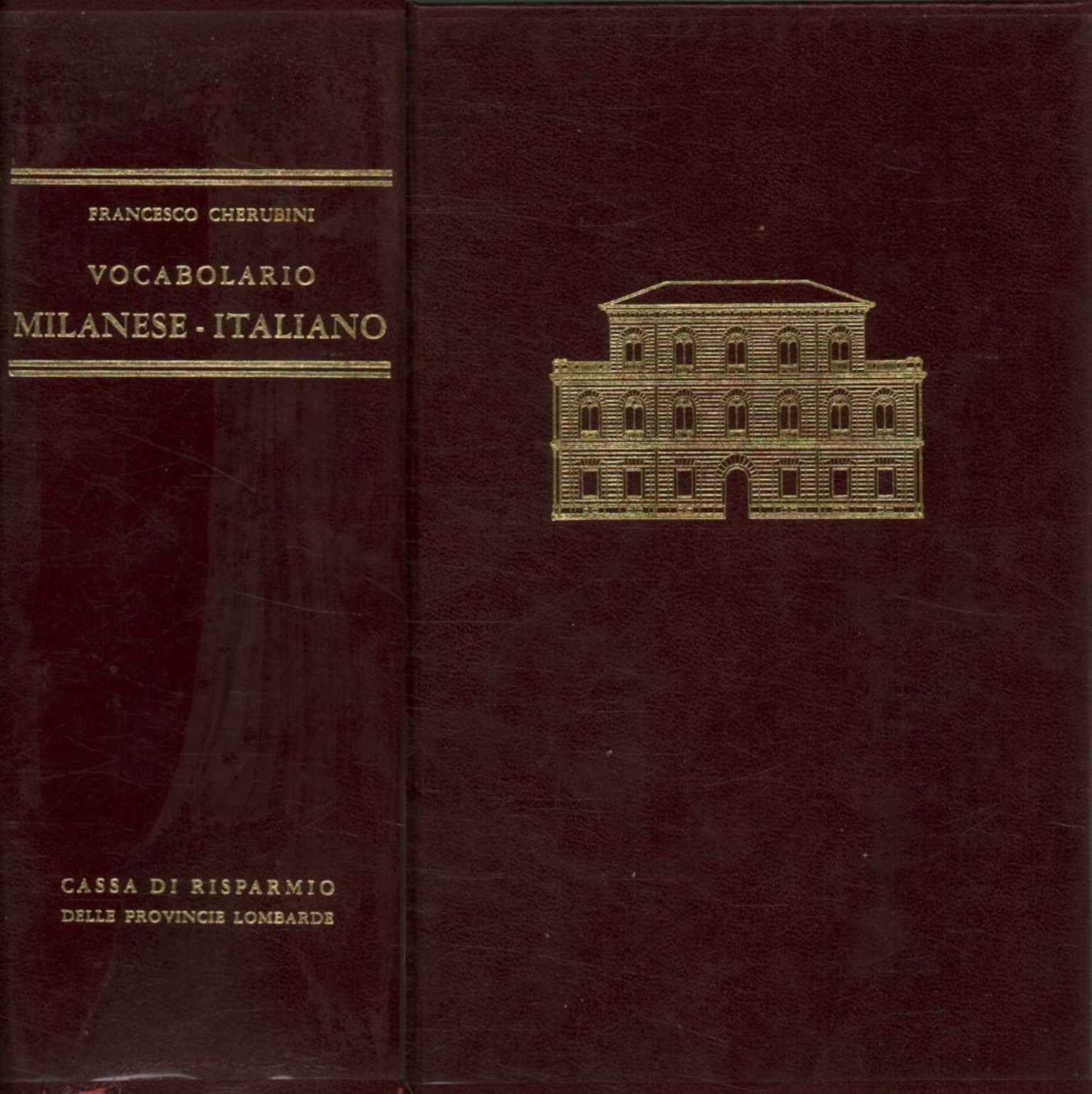 Vocabolario milanese-italiano