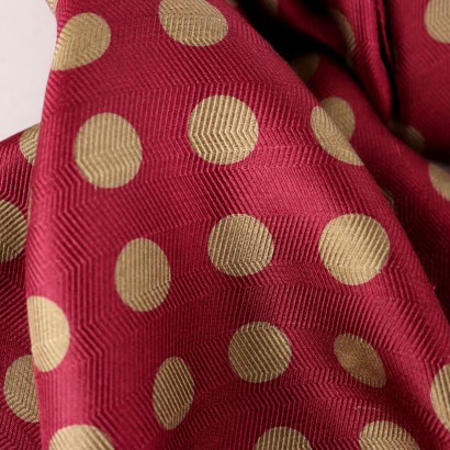 Giorgio Armani Polka Dot Silk Scarf