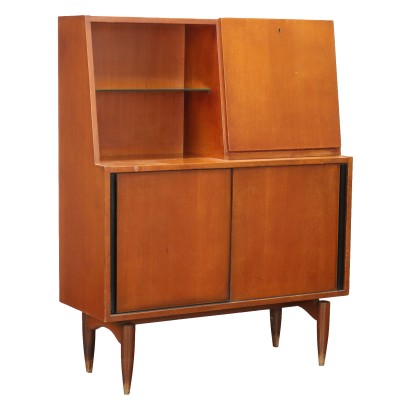 Vintage 1960s Cabinet Teak Veneer Italy