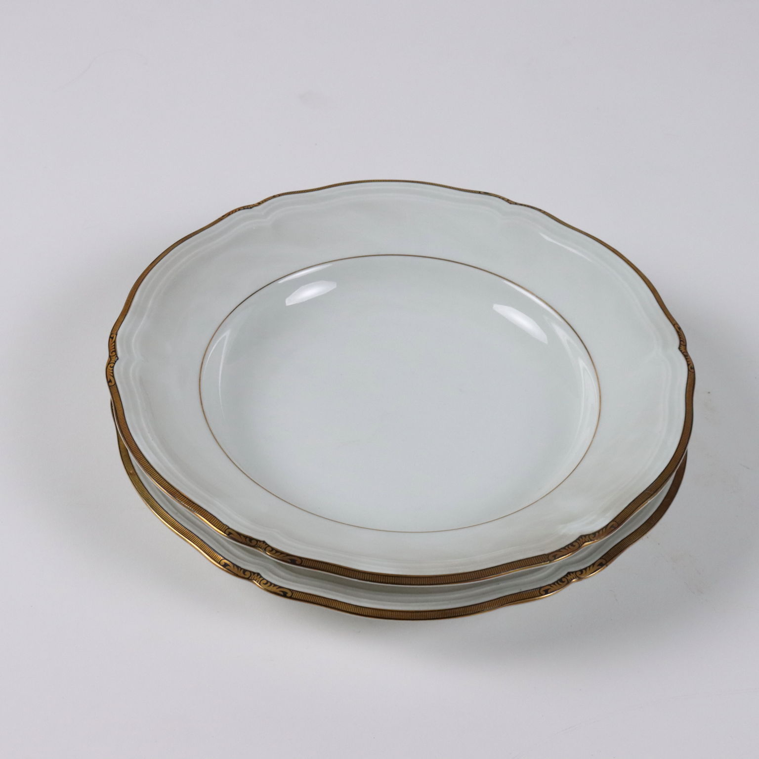 Vajilla porcelana blanca Seltmann Weiden + Limoges · Vintage dinner service  (54 piezas) VENDIDA - Vintage & Chic