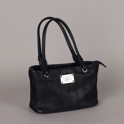 Sac en cuir bleu Lanzetti