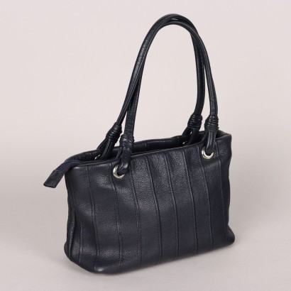 Lanzetti Borsa in Pelle Blu