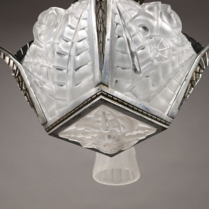 Art Deco Degué chandelier