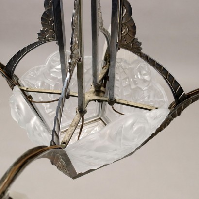 Art Deco Degué chandelier