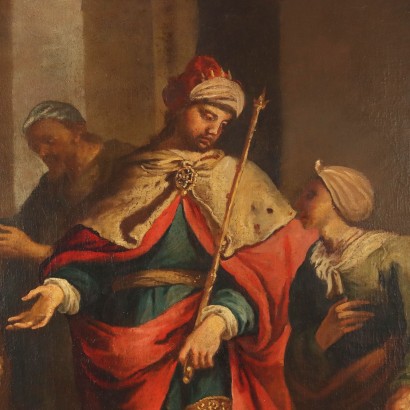 Peinture représentant la richesse de Sal, la richesse de Salomon