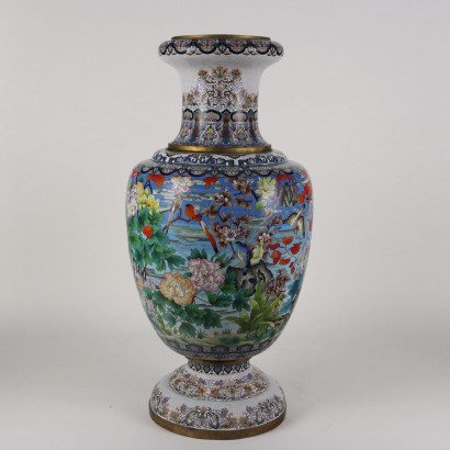 Grande Vaso Cloisonné