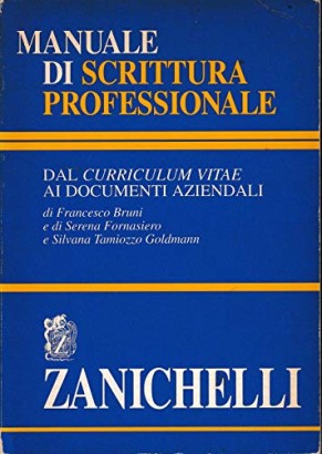 Manuale di scrittura professionale