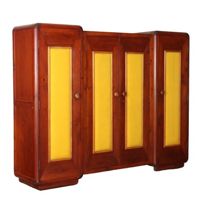 Armoire Vintage en Mélèze Massif 2 Portes Années 20-30