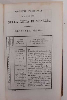 Acht Tage in Venedig, Acht Tage in Venedig (Band I und II)