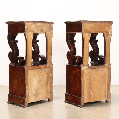 Pair of Louis Philippe bedside tables