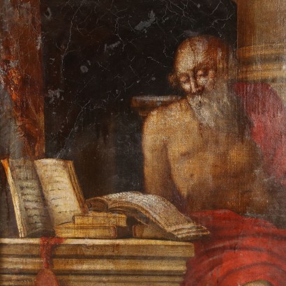 Saint Jerome painting