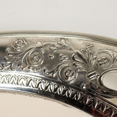 Oval Silver Tray