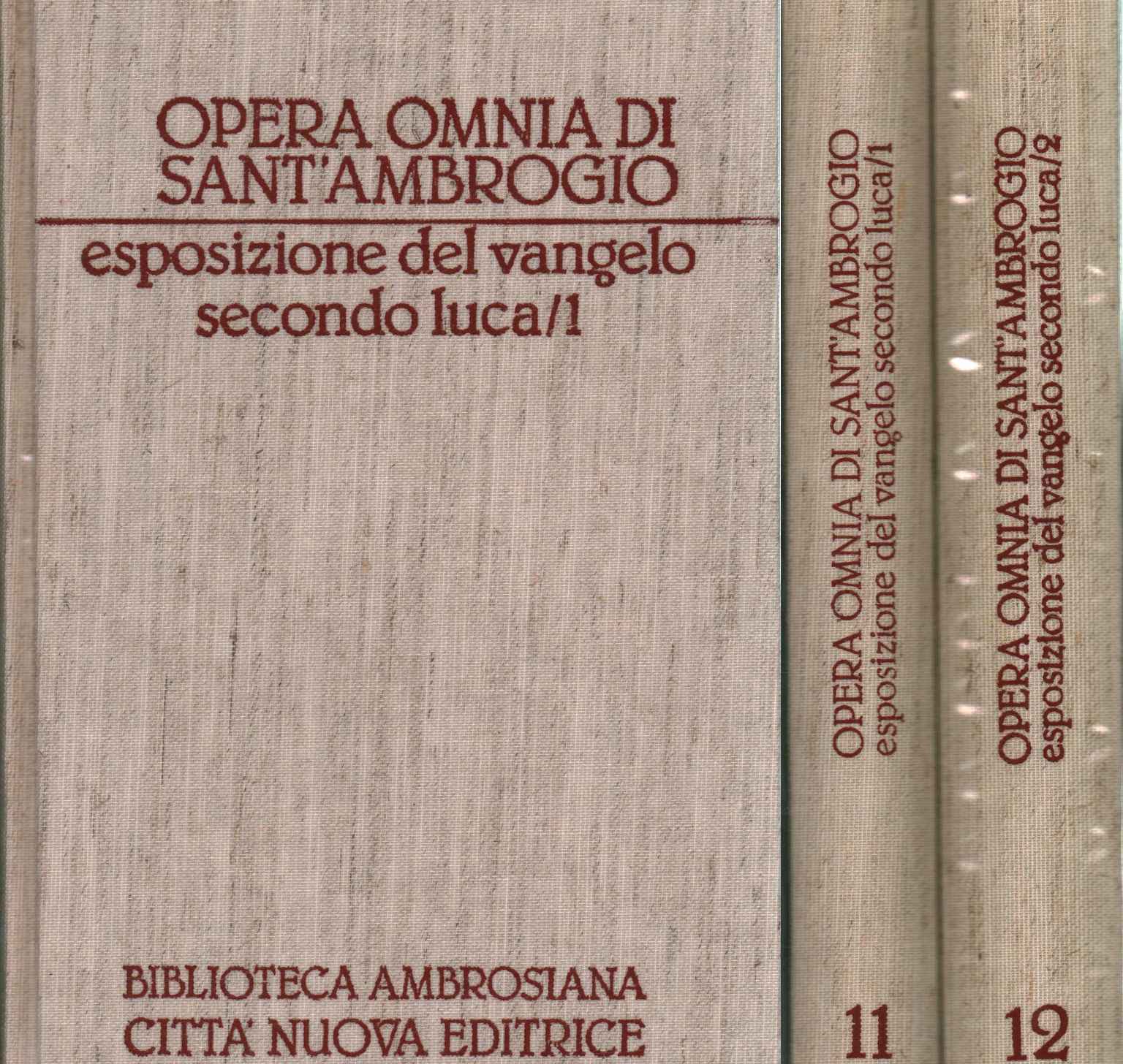 Opera Omnia von Sant'Ambrogio. ODER