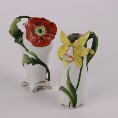 Group of Six Porcelain Vases by