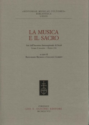 La musica e il sacro