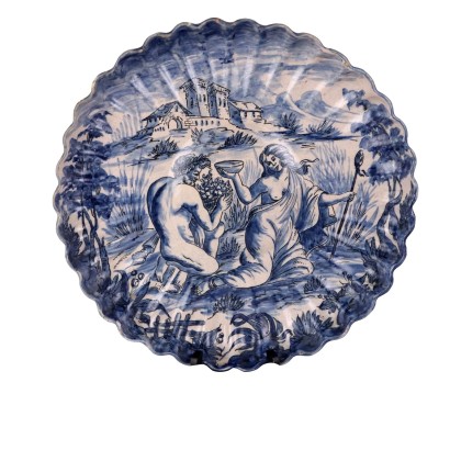 Piatto in Maiolica di Savona