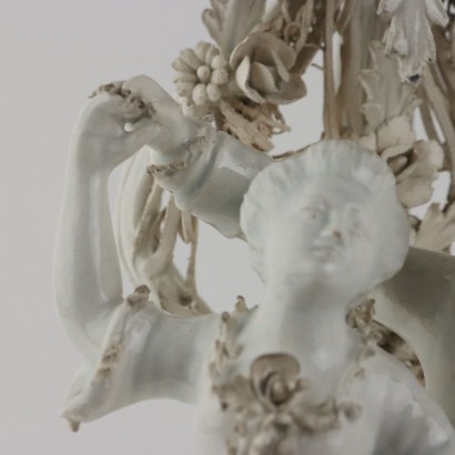 Groupe sculptural dans la manufacture de porcelaine