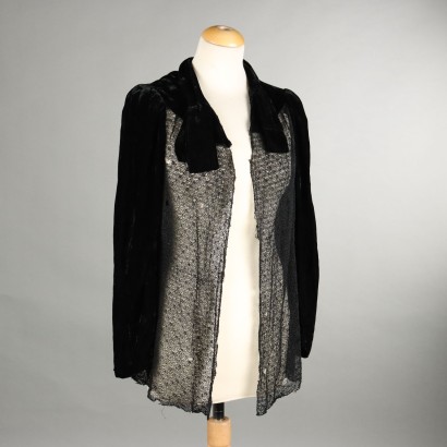 Biki Velvet Jacket 1940s