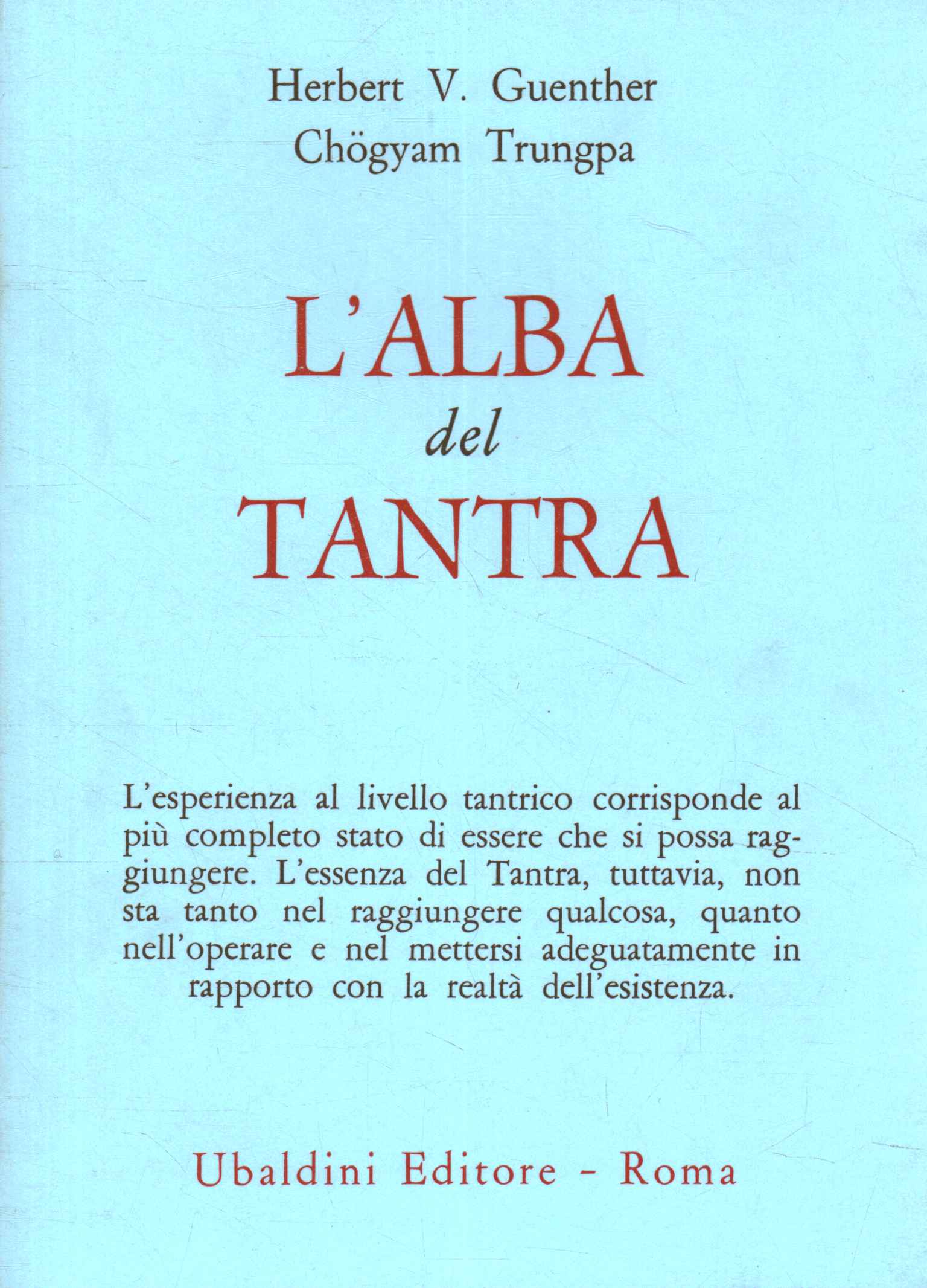 L'aube du tantra