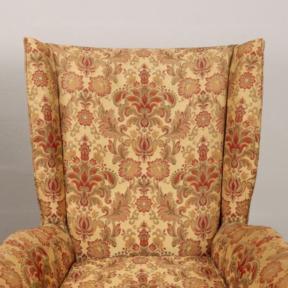 Pair of armchairs, two Bergere armchairs from the 1950s