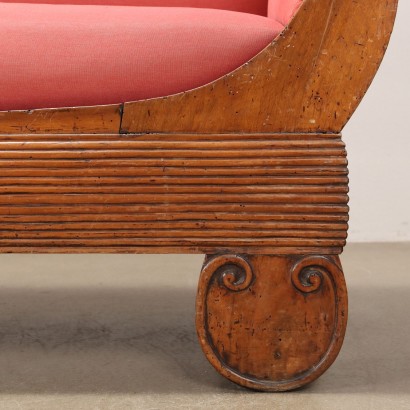 Louis Philippe Boat Sofa