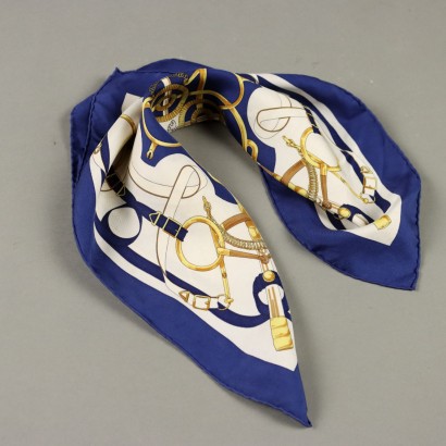 Hermes Eperon d'Or Foulard Vint