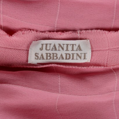 Juanita Sabbadini Abito Cocktail Rosa